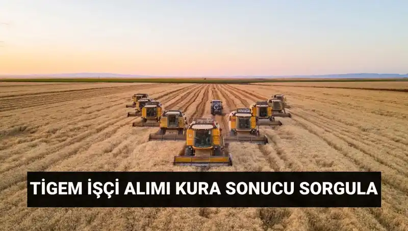 TİGEM 306 İşçi Alımı Kura Sonuçları Açıklandı! Mülakat Tarihleri ve Süreç