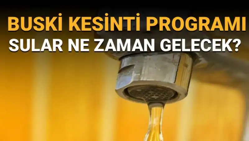 Bursa Nilüfer'de Su Kesintileri Ne Zaman Bitecek? İşte BUSKİ’nin Planı!