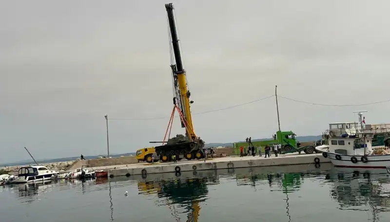 Saros Körfezi’nde Eşsiz Bir Proje: Eski Tanklar Dibi Boylayacak