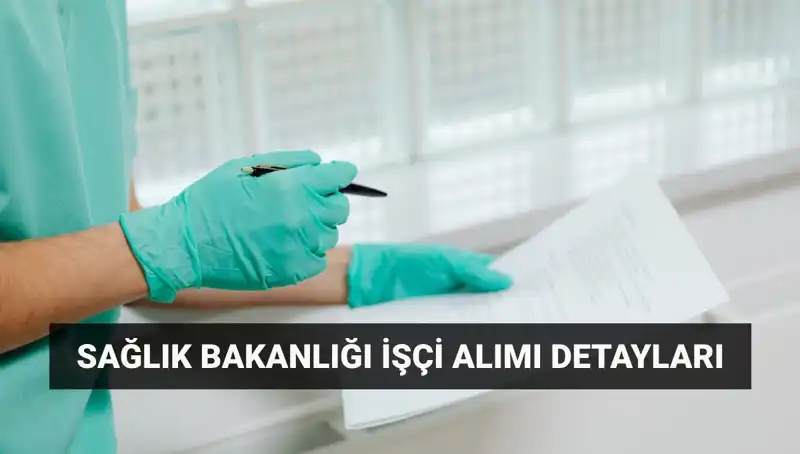 İŞKUR ve Sağlık Bakanlığı'ndan 3 Bin 658 Yeni İş İmkanı Duyurusu