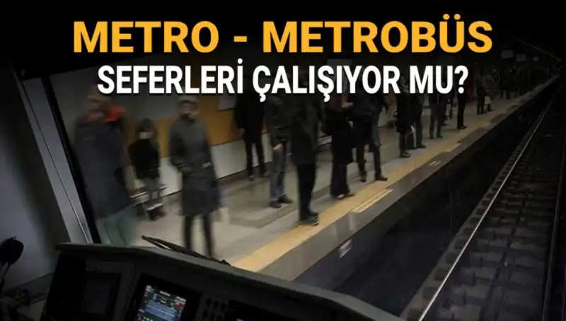 İstanbul’da Metrobüs ve Metro Seferleri Durdu mu? Grev Hakkında Bilmeniz Gerekenler