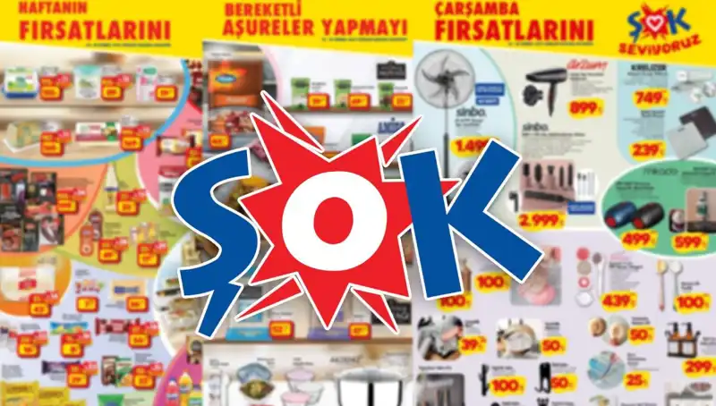 ŞOK Marketlerde Bu Hafta Öne Çıkan Aktüel Ürünler!