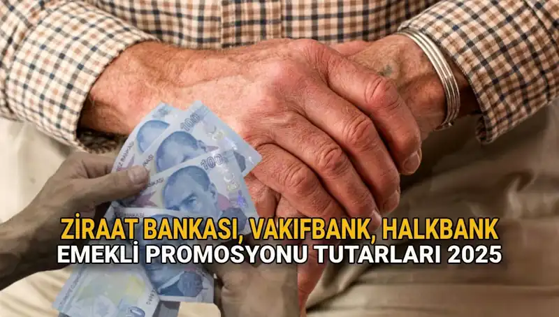 Emekli Banka Promosyonu 2025: Ziraat, Vakıfbank ve Halkbank Neler Sunuyor?