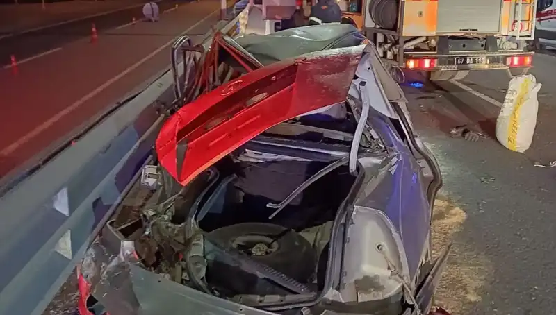 Zonguldak'ta Gerçekleşen Trafik Kazasında Sürücü Hayatını Kaybetti!